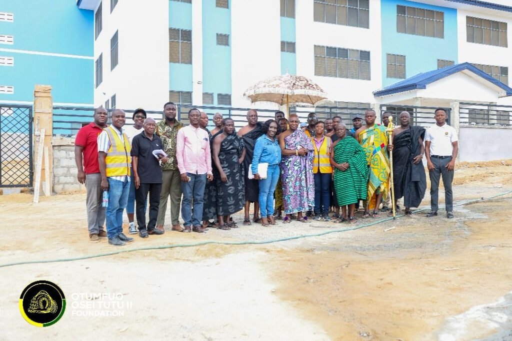 Otumfuo Hiahene Inspects Sefwi Wiawso SHS Girls Dormitory